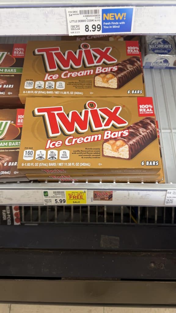 Mars Treats Kroger Shelf image