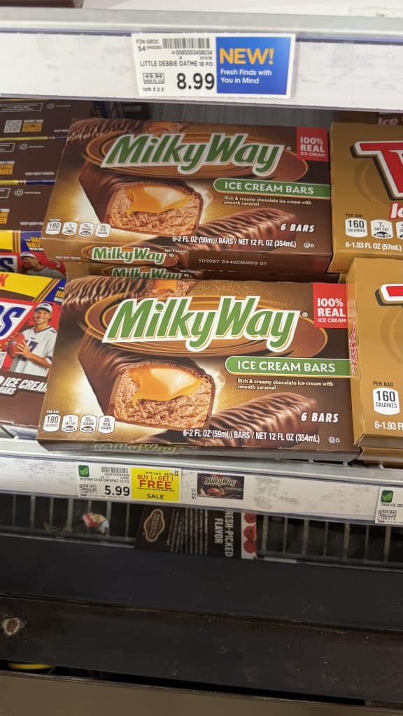 Mars Treats Kroger Shelf image