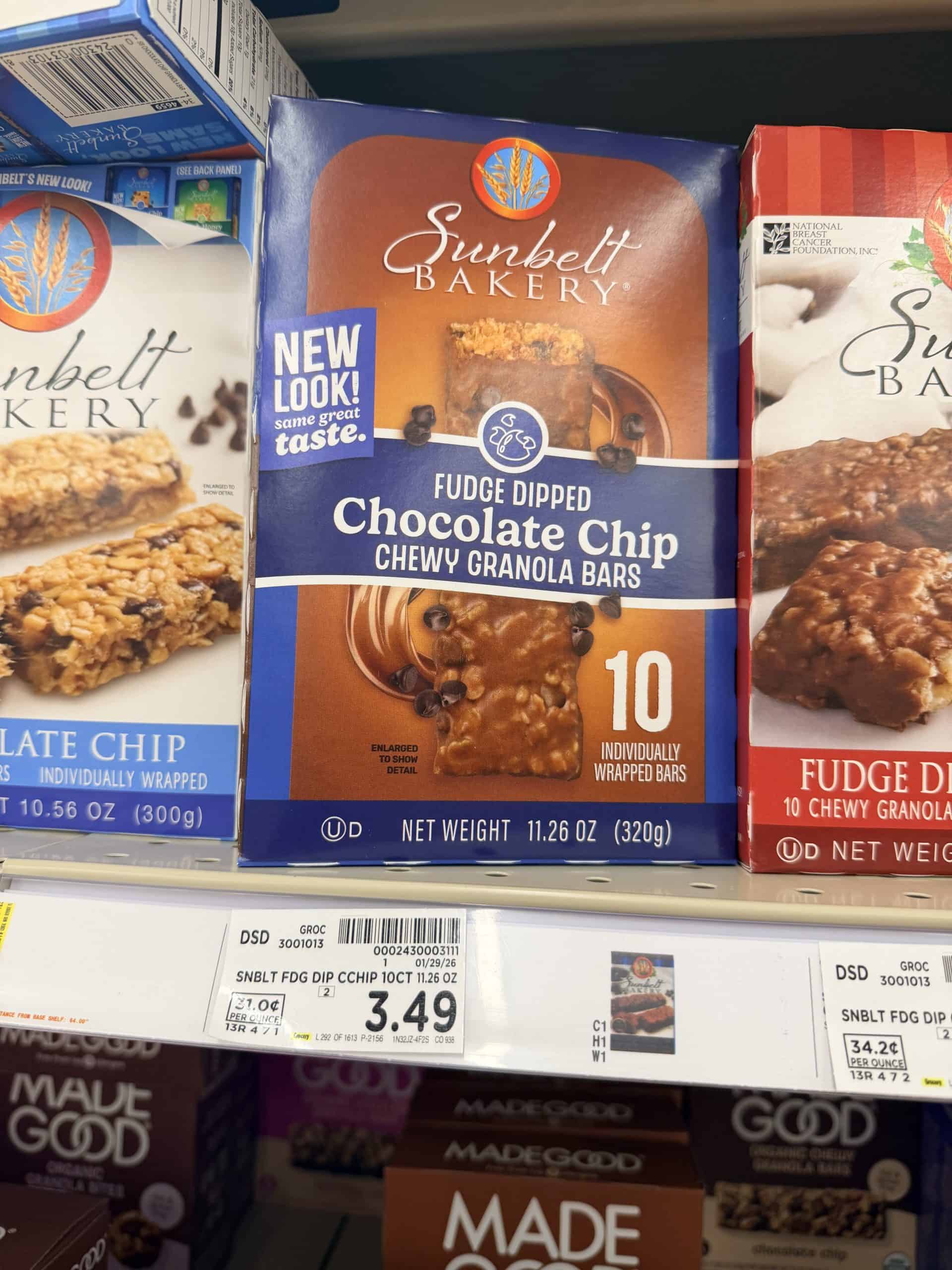 Sunbelt Bakery Kroger Shelf image
