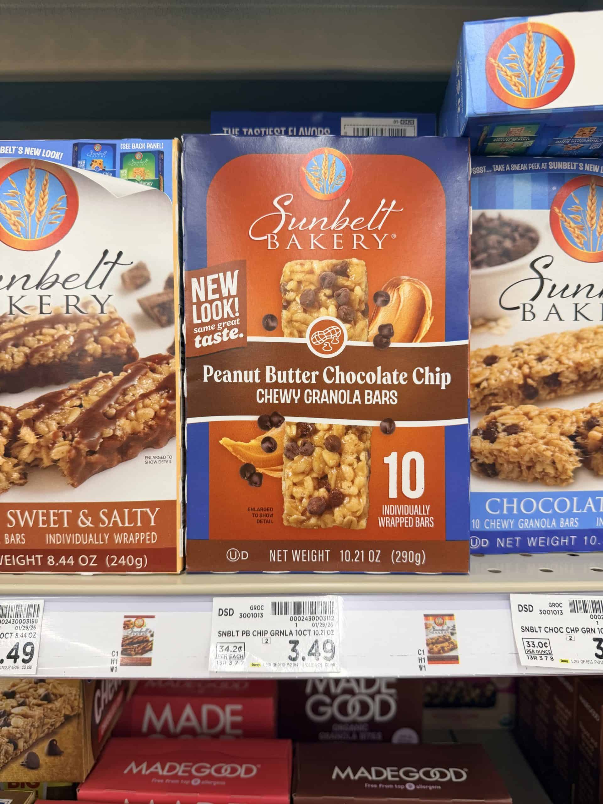 Sunbelt Bakery Kroger Shelf image