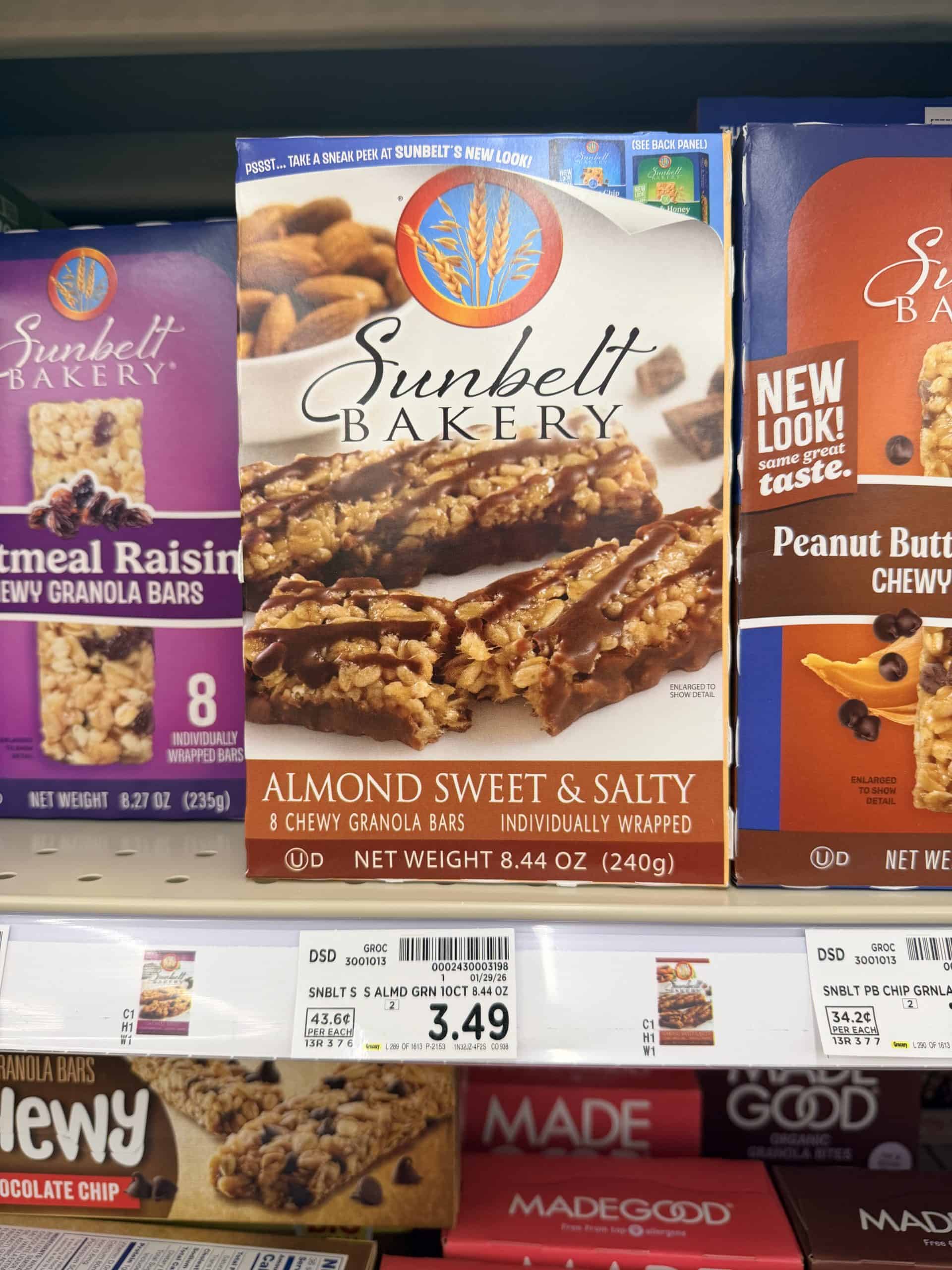 Sunbelt Bakery Kroger Shelf image