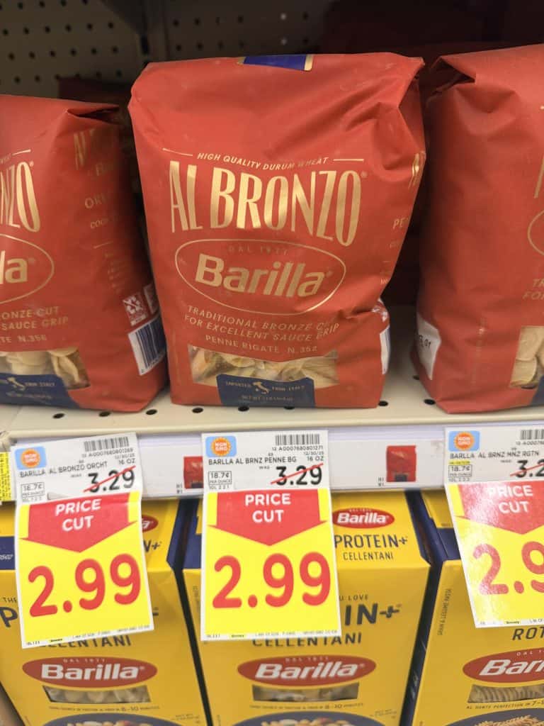Barilla Al Bronzo Pasta Kroger Shelf image
