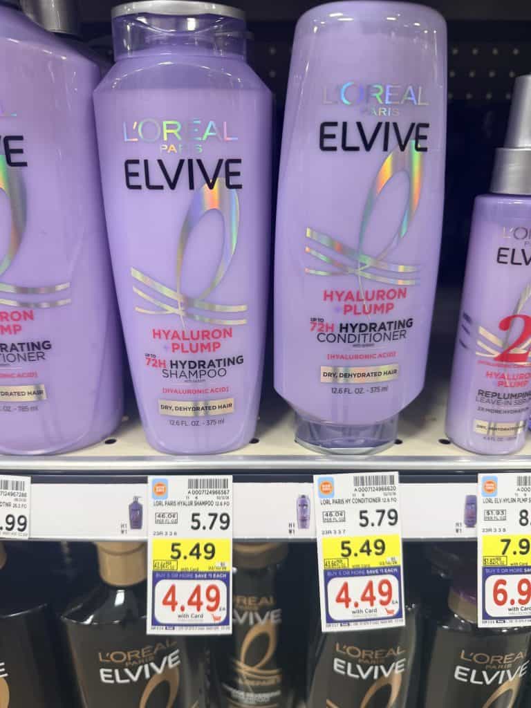 L'oreal Paris Elvive Kroger Shelf Image