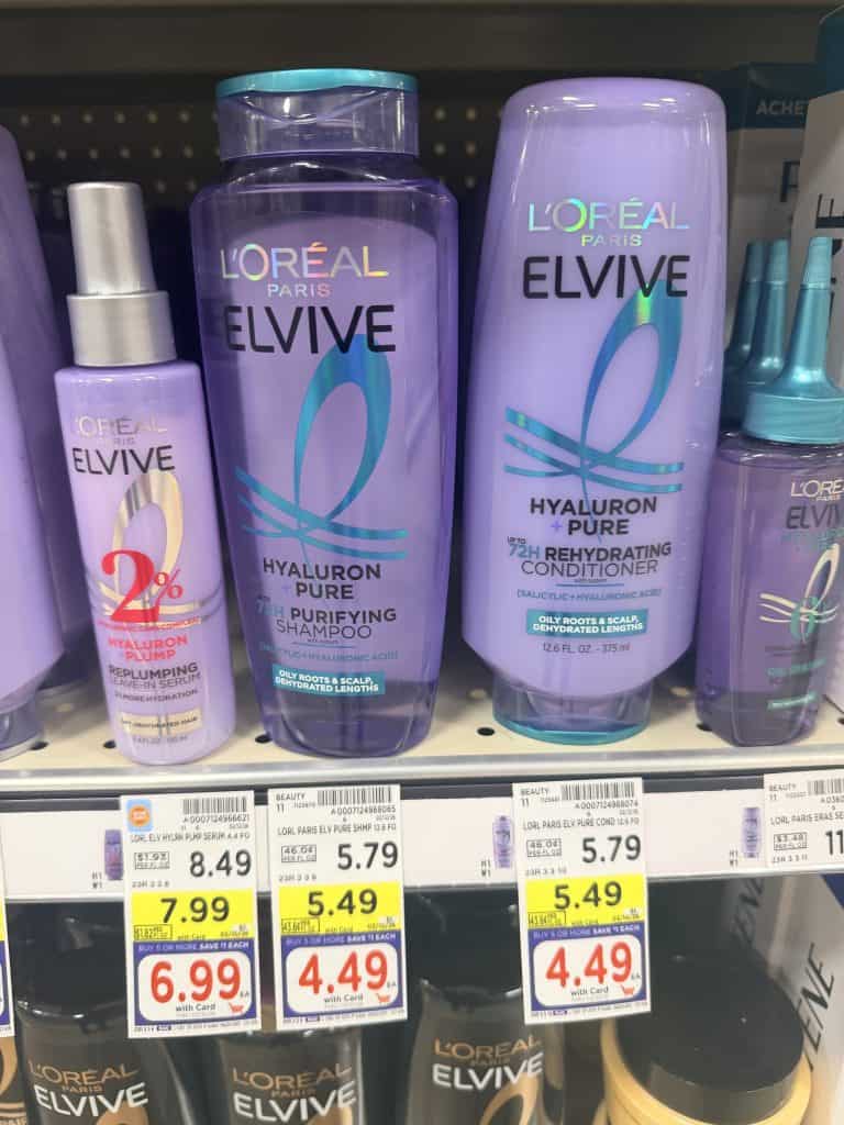 L'oreal Paris Elvive Kroger Shelf Image