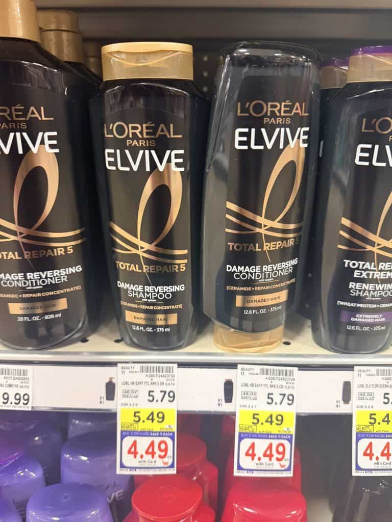 L'oreal Paris Elvive Kroger Shelf Image