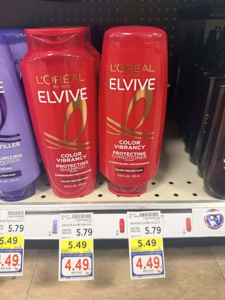 L'oreal Paris Elvive Kroger Shelf Image