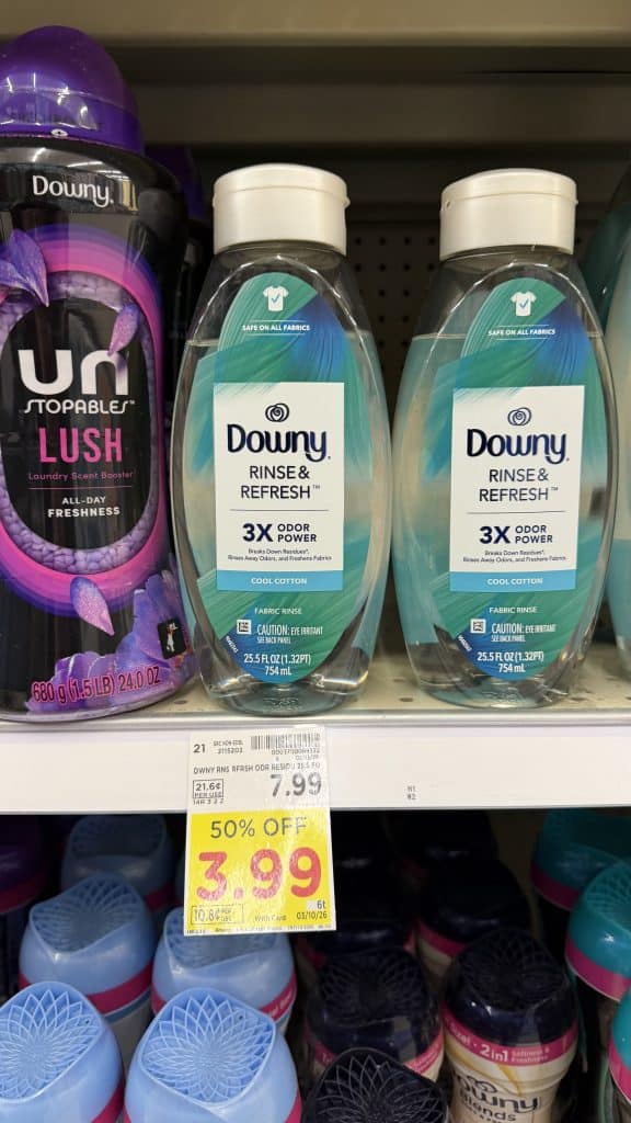 Downy and Tide Kroger Shelf image