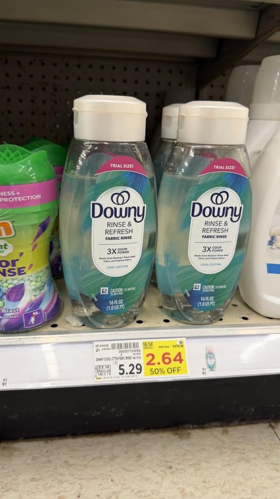 Downy and Tide Kroger Shelf image