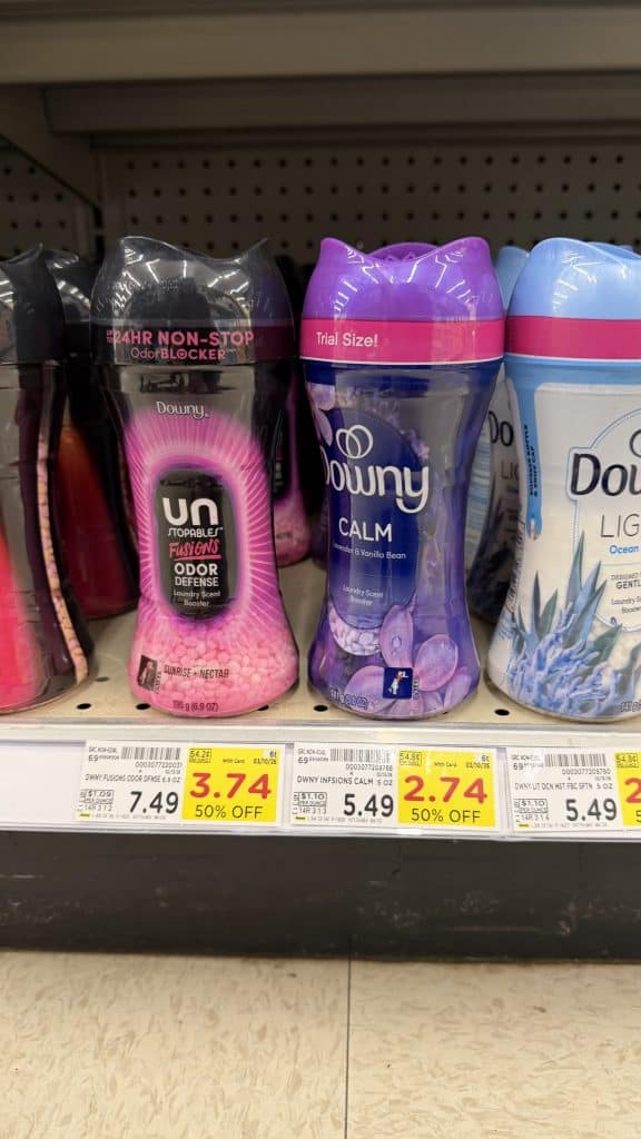Downy and Tide Kroger Shelf image