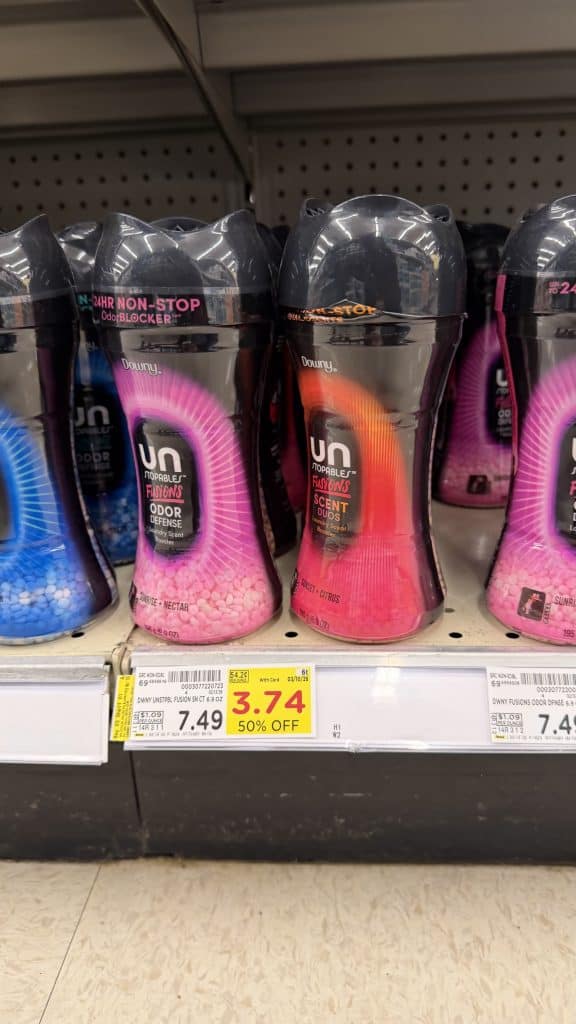 Downy and Tide Kroger Shelf image