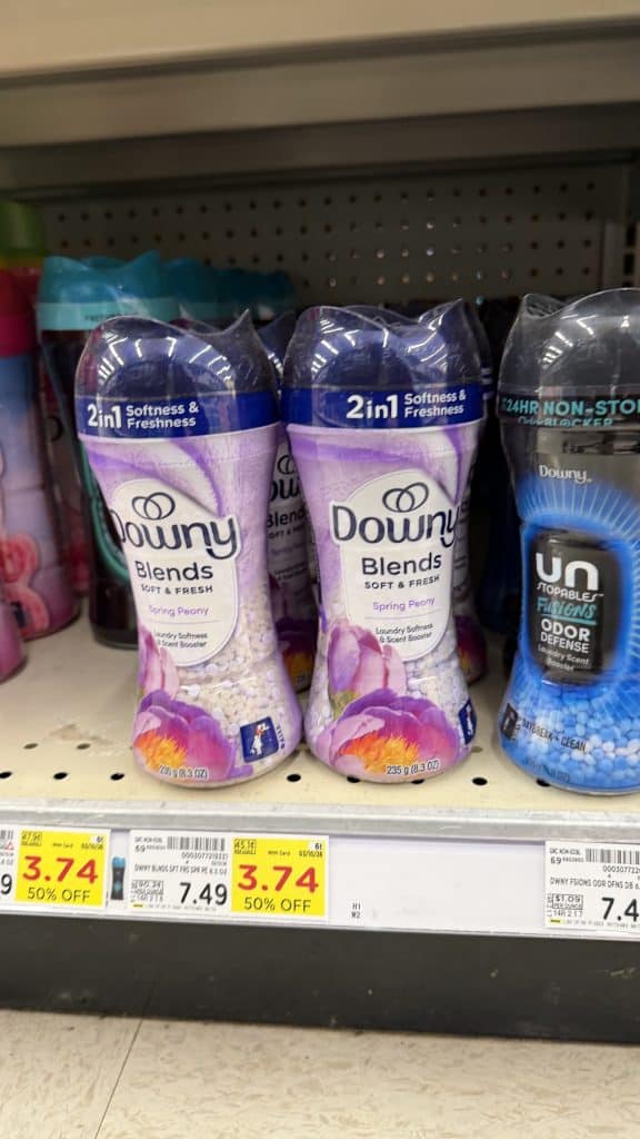 Downy and Tide Kroger Shelf image