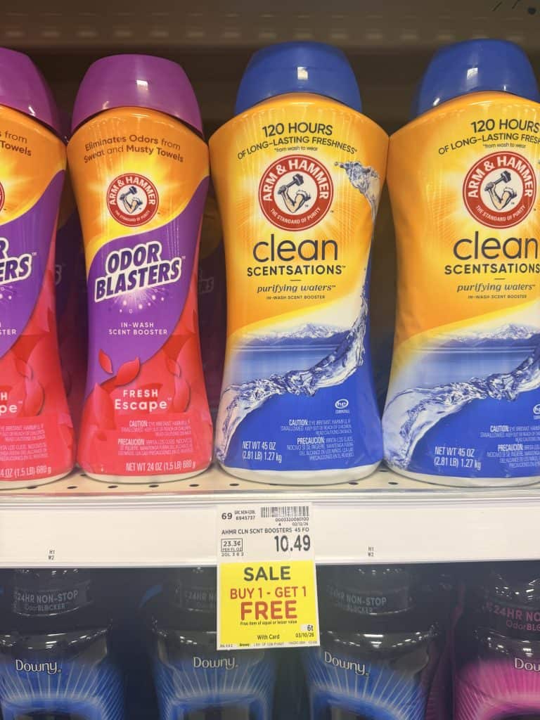 Arm & Hammer Laundry Kroger Shelf Image
