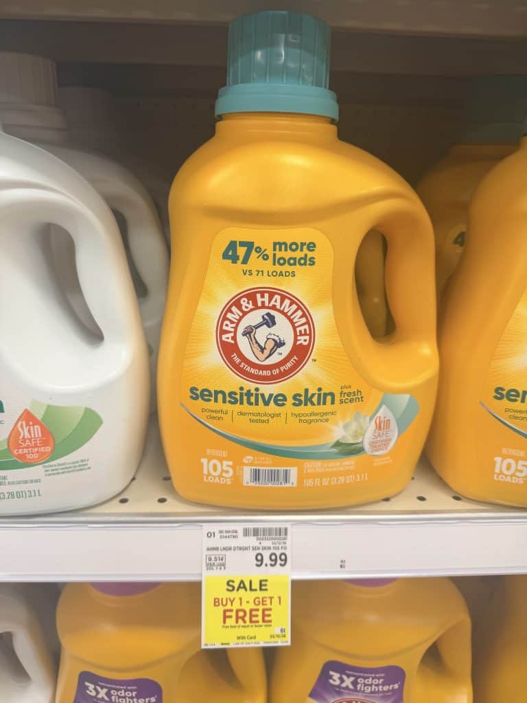Arm & Hammer Laundry Kroger Shelf Image
