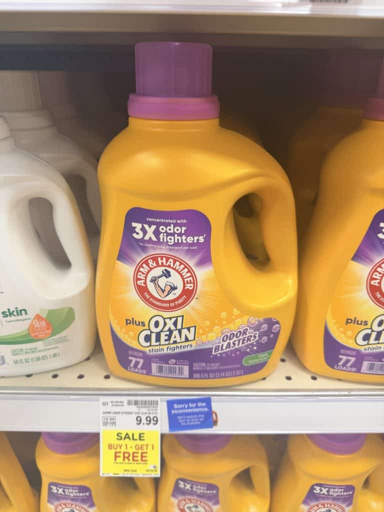 Arm & Hammer Laundry Kroger Shelf Image