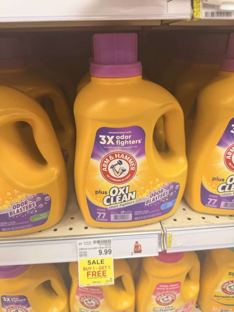 Arm & Hammer Laundry Kroger Shelf Image