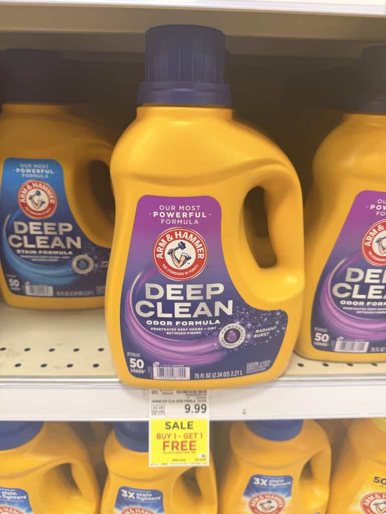 Arm & Hammer Laundry Kroger Shelf Image