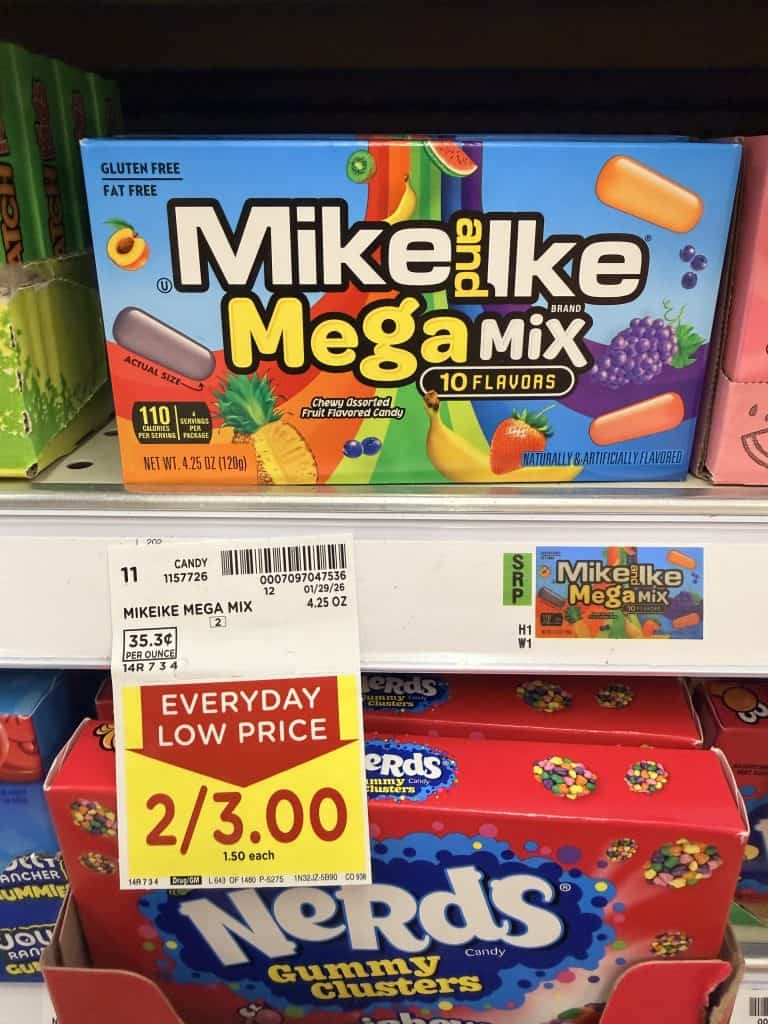Mike and Ike Kroger shelf image