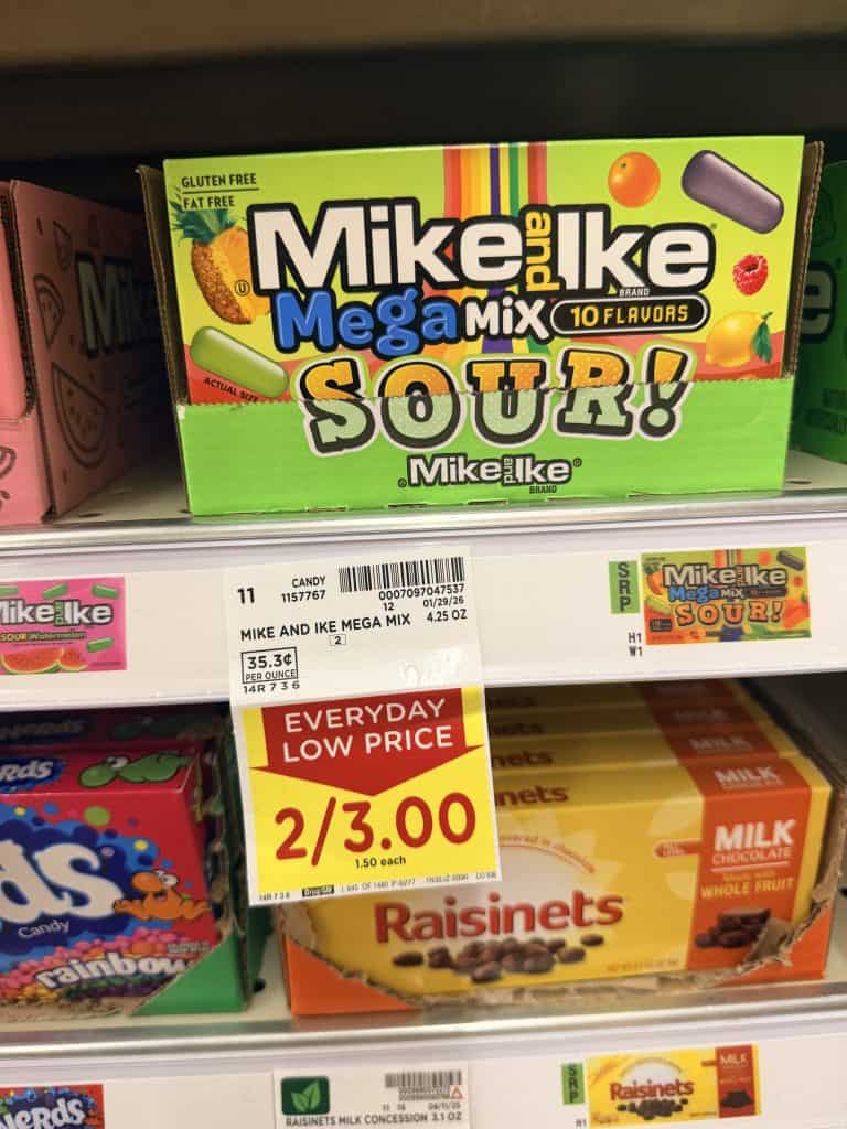 Mike and Ike Kroger shelf image