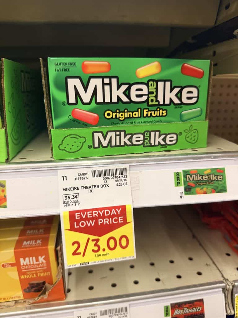 Mike and Ike Kroger shelf image