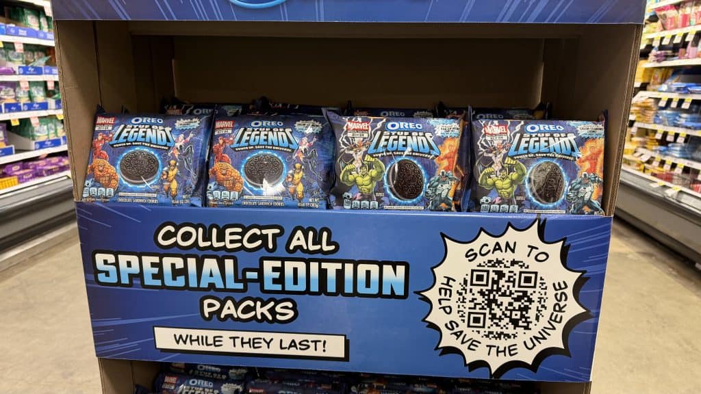 marvel oreo kroger shelf image