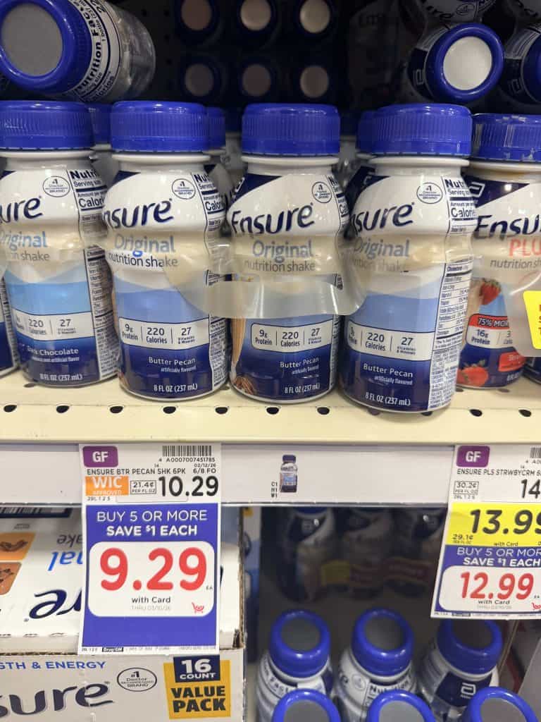Ensure Shakes Kroger shelf image
