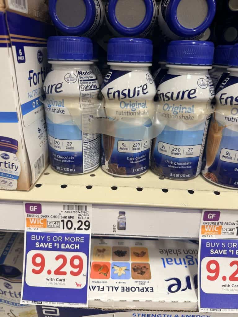 Ensure Shakes Kroger shelf image