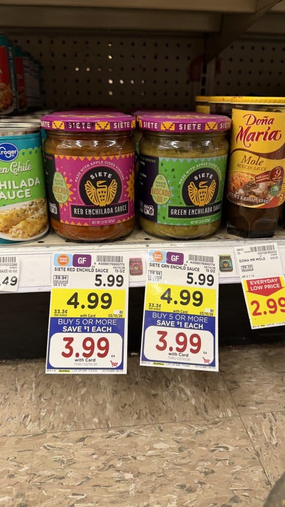 Siete Kroger Shelf Image