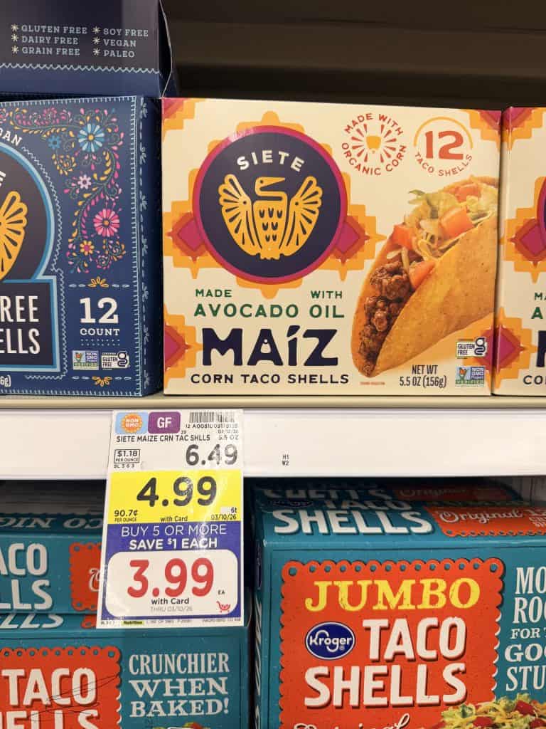 Siete Kroger Shelf Image