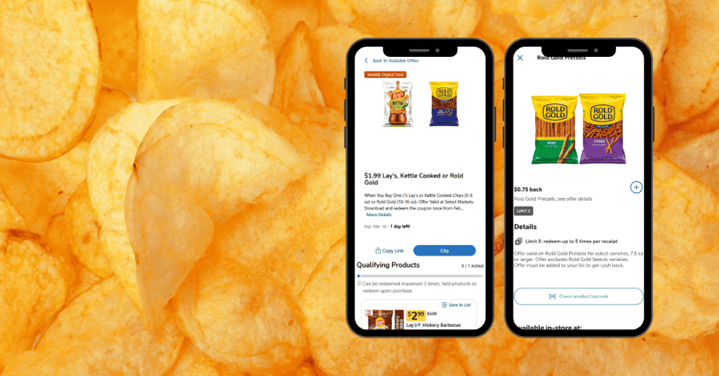 lay's and rold gold