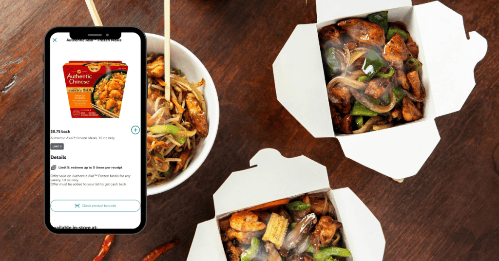 authentic asia frozen meal