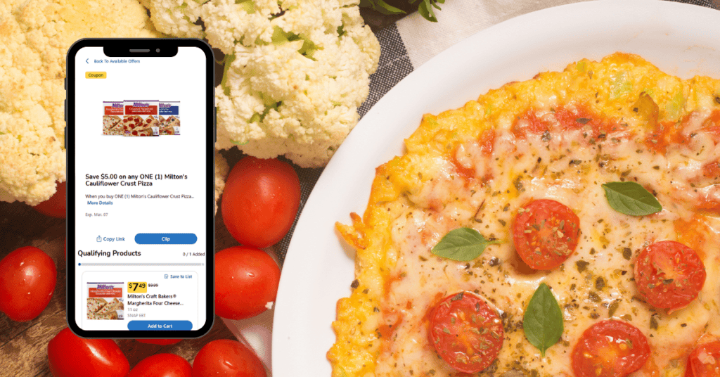 milton cauliflower pizza