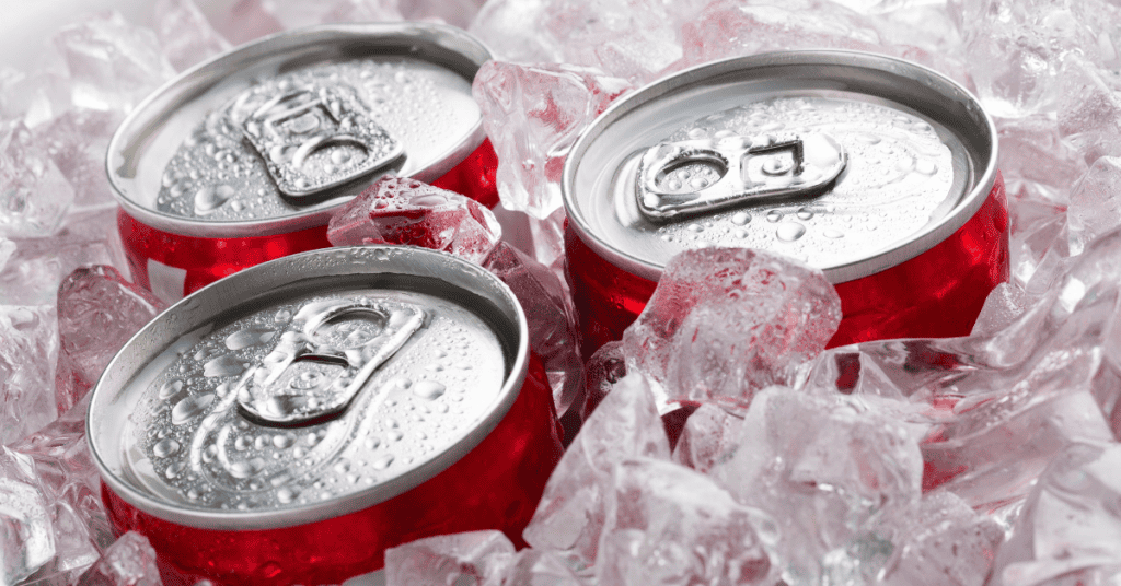 coca-cola, pepsi and canada dry