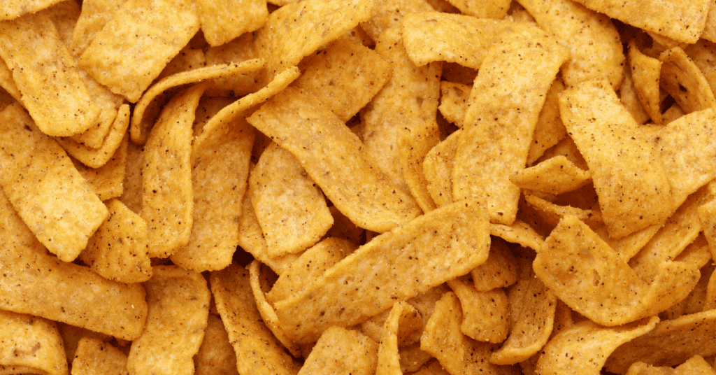 doritos, fritos and tostitos