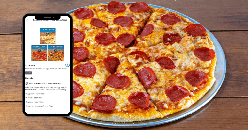 screamin sicilian thin crust pizza