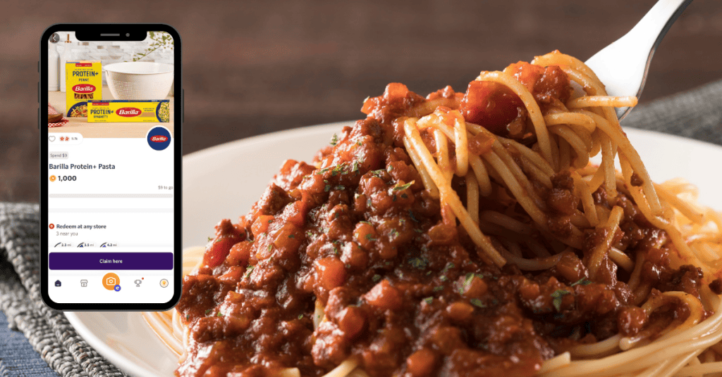 barilla protein pasta kroger fetch rewards