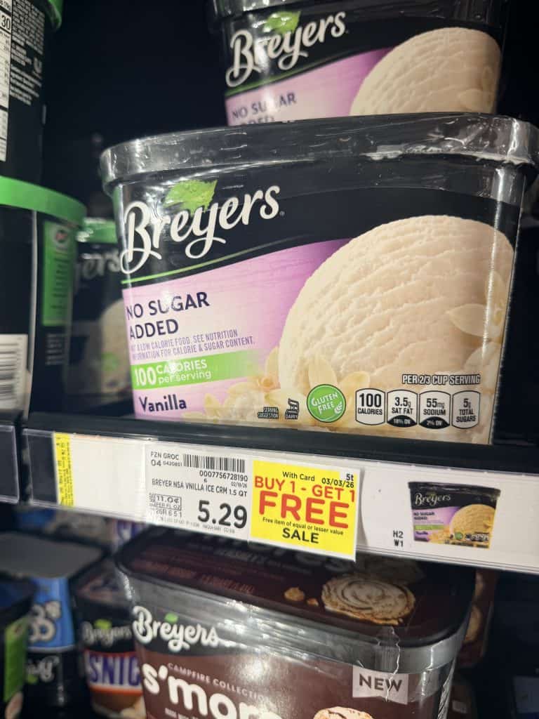 breyers ice cream kroger shelf image (1)
