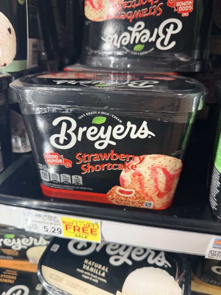 breyers ice cream kroger shelf image (1)