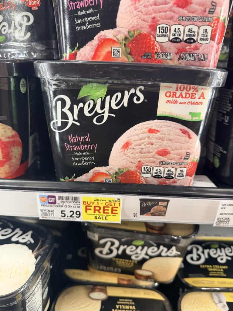 breyers ice cream kroger shelf image (1)