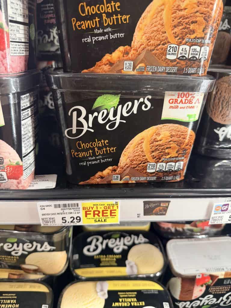 breyers ice cream kroger shelf image (1)