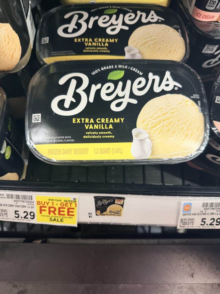 breyers ice cream kroger shelf image (1)