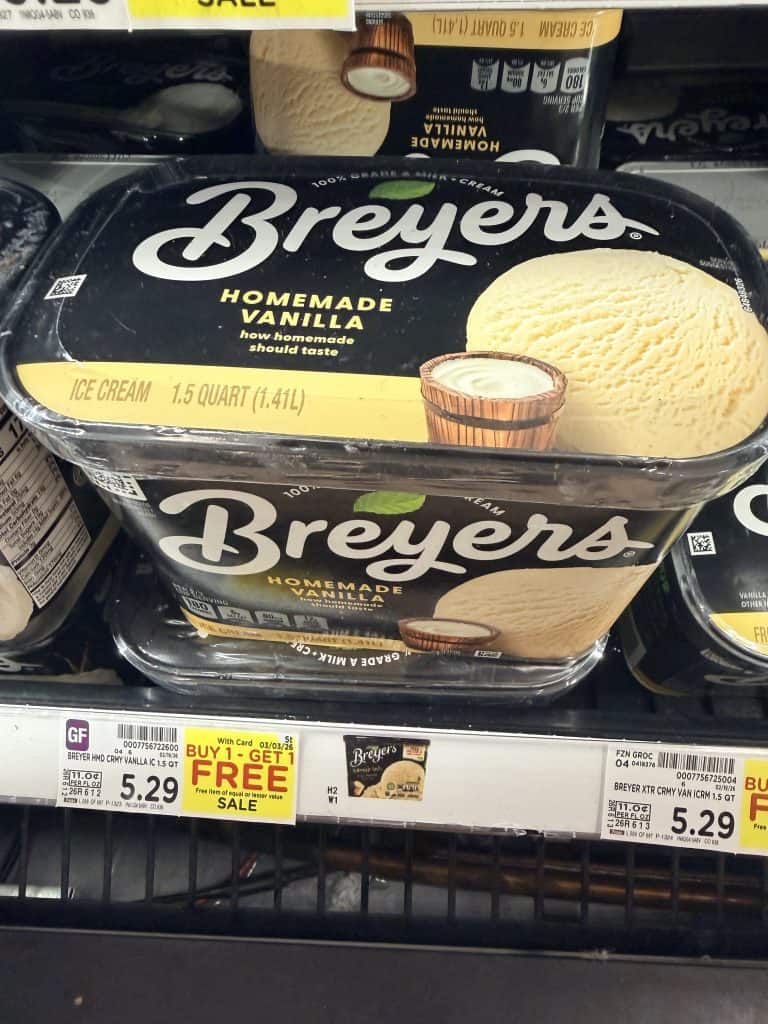 breyers ice cream kroger shelf image (1)