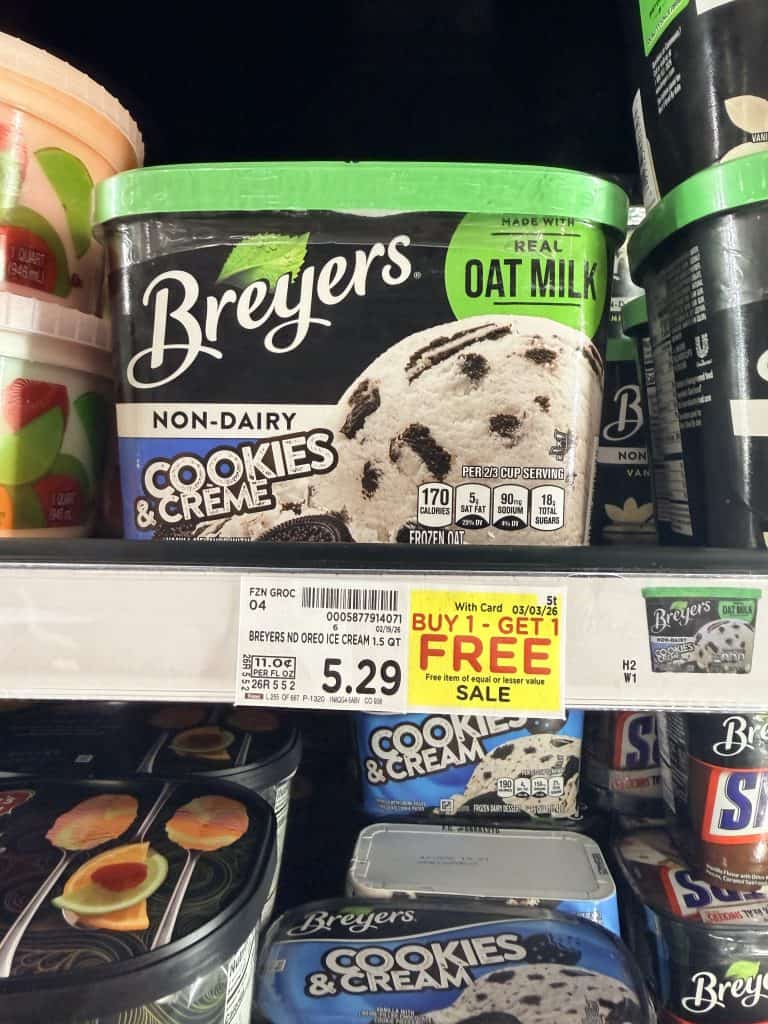 breyers ice cream kroger shelf image (1)