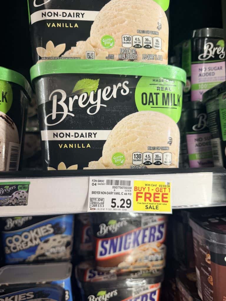 breyers ice cream kroger shelf image (1)