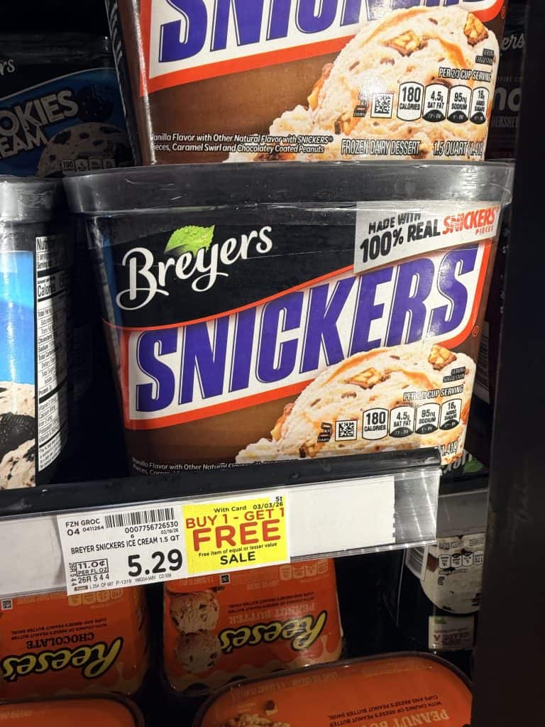 breyers ice cream kroger shelf image (1)