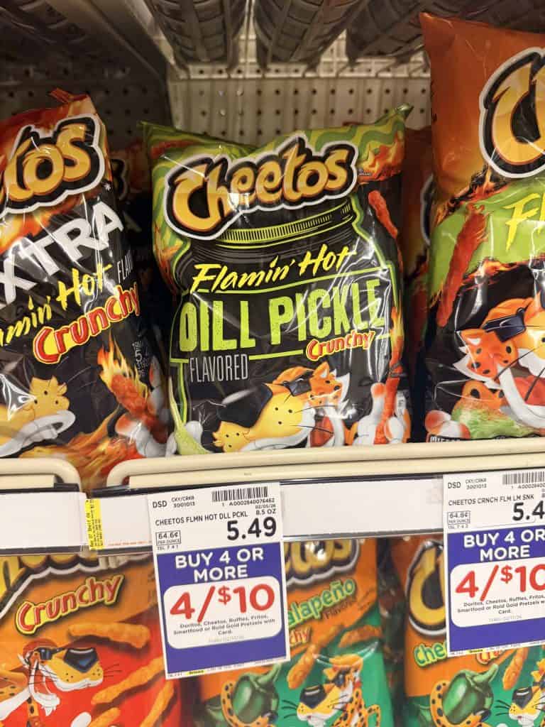 cheetos, doritos, ruffles kroger shelf image (2)