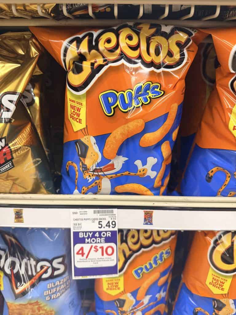 cheetos, doritos, ruffles kroger shelf image (2)