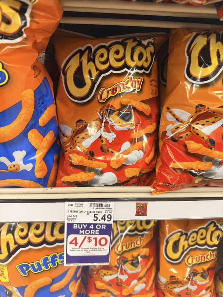 cheetos, doritos, ruffles kroger shelf image (2)