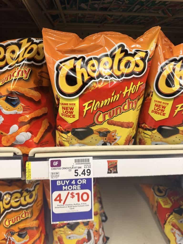 cheetos, doritos, ruffles kroger shelf image (2)