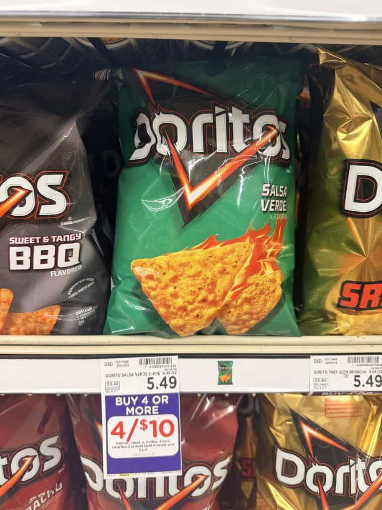 cheetos, doritos, ruffles kroger shelf image (2)