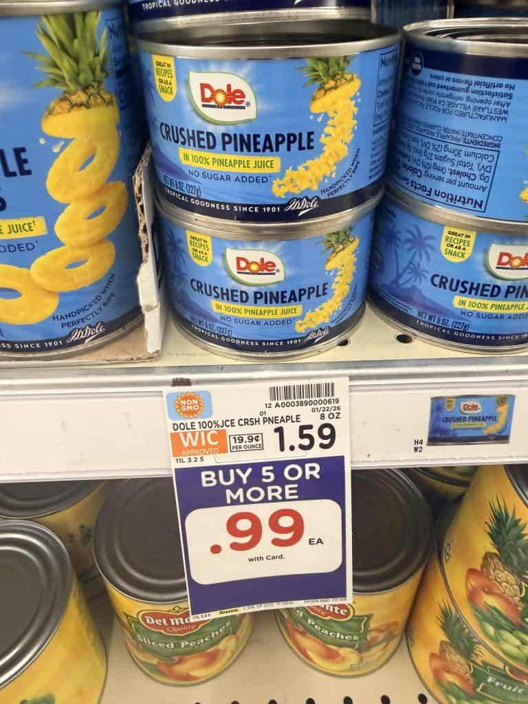 dole pineapple kroger shelf image (4)
